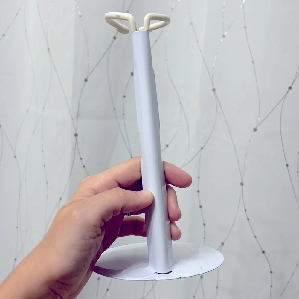 NEW Hobby Lobby | metal adjustable circular stand for 18” doll, white - Picture 6 of 6